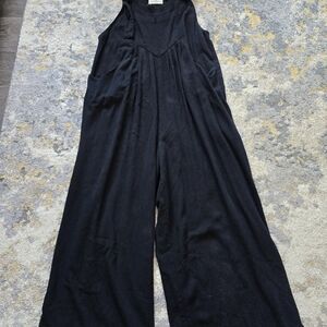 Natural Life Carrington Vintage Discontinued Style Wide Leg Jumpsuit Size Medium